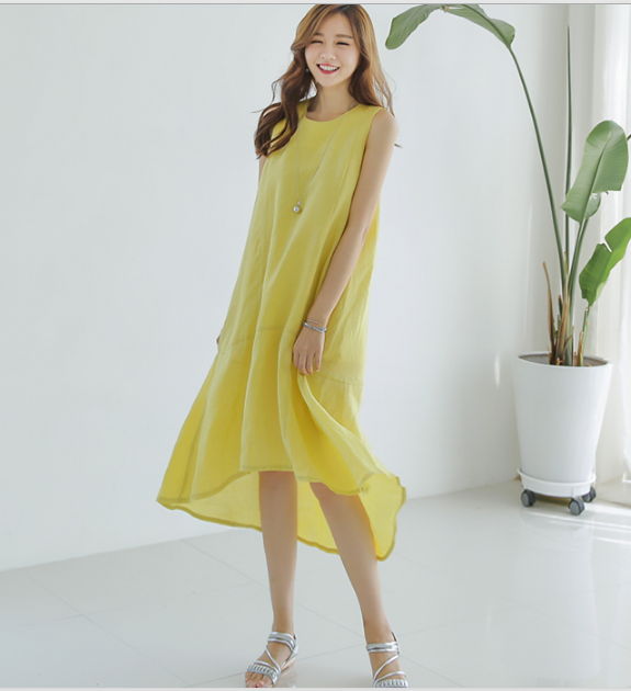 đầm maxi hàn quốc MA103
