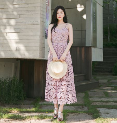 đầm maxi hàn quốc MA96