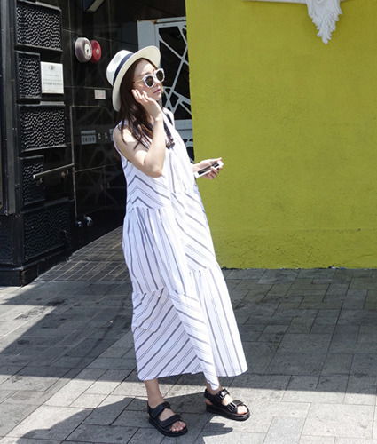 đầm maxi hàn quốc MA99